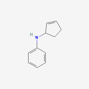 N-(Cyclopent-2-en-1-yl)aniline