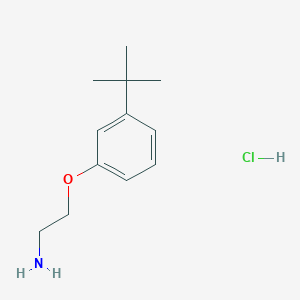 1-(2-Aminoethoxy)-3-tert-butylbenzene hydrochloride