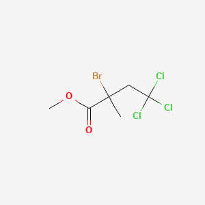 Methyl 2-bromo-4,4,4-trichloro-2-methylbutanoate