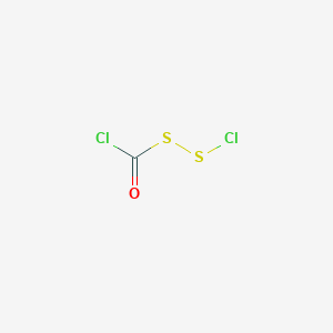 molecular formula CCl2OS2 B14429041 (Chlorocarbonyl)disulfanyl chloride CAS No. 79341-73-4