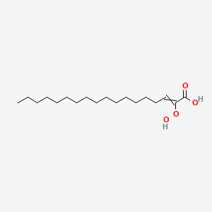 2-Hydroperoxyoctadec-2-enoic acid