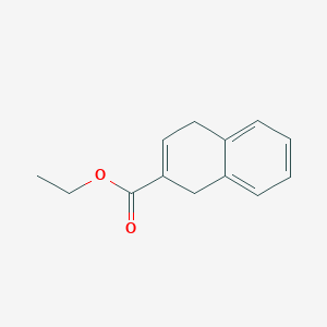 molecular formula C13H14O2 B14429059 Ethyl 1,4-dihydronaphthalene-2-carboxylate CAS No. 82584-13-2