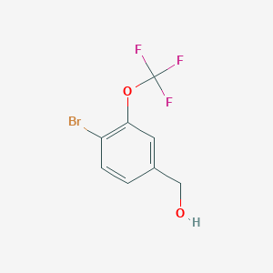 (4-Bromo-3-(trifluoromethoxy)phenyl)methanol