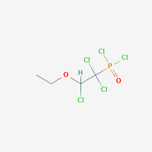 Phosphonic dichloride, (1,1,2-trichloro-2-ethoxyethyl)-