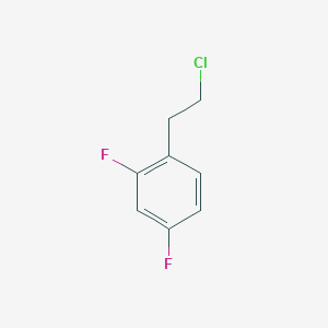 molecular formula C8H7ClF2 B1442908 1-(2-氯乙基)-2,4-二氟苯 CAS No. 119779-13-4