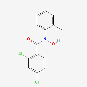 2,4-Dichloro-N-hydroxy-N-(2-methylphenyl)benzamide