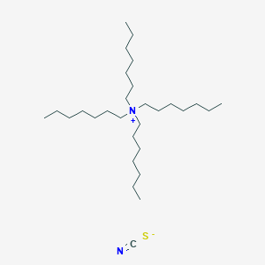 N,N,N-Triheptylheptan-1-aminium thiocyanate