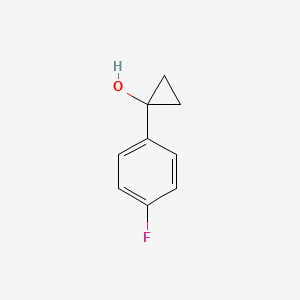 molecular formula C9H9FO B1442914 1-(4-氟苯基)环丙醇 CAS No. 66267-05-8