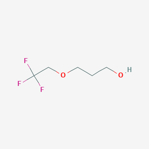 molecular formula C5H9F3O2 B1442916 3-(2,2,2-三氟乙氧基)丙-1-醇 CAS No. 215929-99-0
