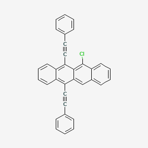 5-Chloro-6,11-bis(phenylethynyl)tetracene