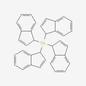 molecular formula C36H28Ge B14429190 Tetra(1H-inden-1-yl)germane CAS No. 80865-56-1