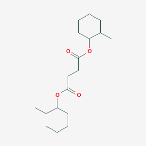 Bis(2-methylcyclohexyl) butanedioate