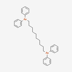 (Decane-1,10-diyl)bis(diphenylarsane)