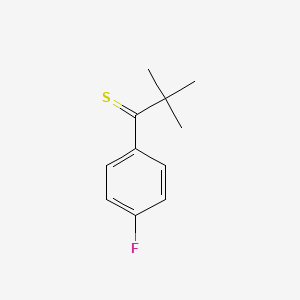 1-(4-Fluorophenyl)-2,2-dimethylpropane-1-thione