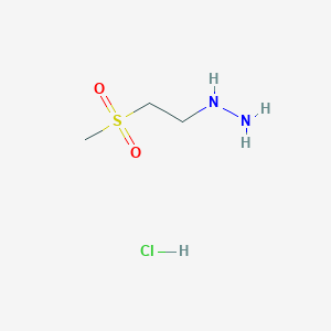 B1442929 (2-Methanesulfonylethyl)hydrazine hydrochloride CAS No. 1306604-47-6