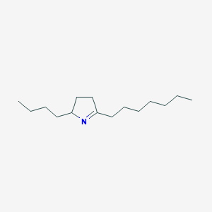 2-Butyl-5-heptyl-3,4-dihydro-2H-pyrrole