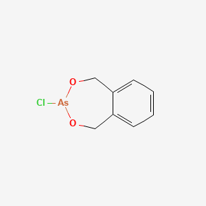 molecular formula C8H8AsClO2 B14429317 3-Chloro-1,5-dihydro-3H-2,4,3-benzodioxarsepine CAS No. 82674-21-3