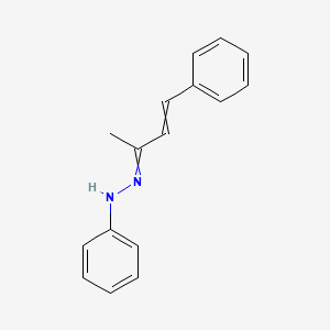 N-(4-phenylbut-3-en-2-ylideneamino)aniline