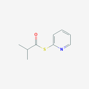 Propanethioic acid, 2-methyl-, S-2-pyridinyl ester