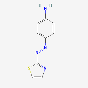 4-[(E)-(1,3-Thiazol-2-yl)diazenyl]aniline