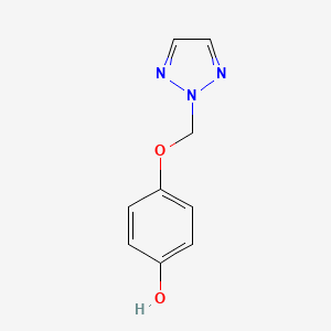 4-[(2H-1,2,3-triazol-2-yl)methoxy]phenol