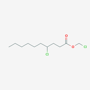 Chloromethyl 4-chlorodecanoate