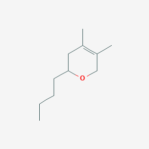 2-Butyl-4,5-dimethyl-3,6-dihydro-2h-pyran