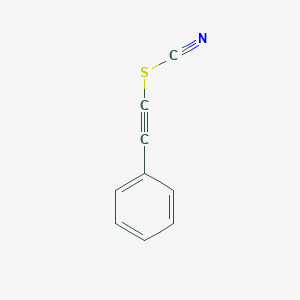 Thiocyanic acid, phenylethynyl ester