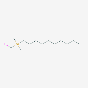 molecular formula C13H29ISi B14429565 Decyl(iodomethyl)dimethylsilane CAS No. 78935-09-8