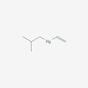 molecular formula C6H12Hg B14429578 Ethenyl(2-methylpropyl)mercury CAS No. 78226-08-1