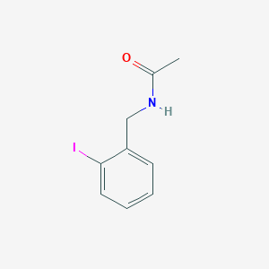 molecular formula C9H10INO B14429599 Acetamide, N-[(2-iodophenyl)methyl]- CAS No. 78108-43-7