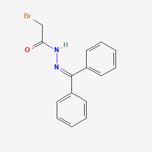 N-(Benzhydrylideneamino)-2-bromo-acetamide