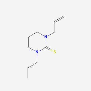 2(1H)-Pyrimidinethione, tetrahydro-1,3-di-2-propenyl-