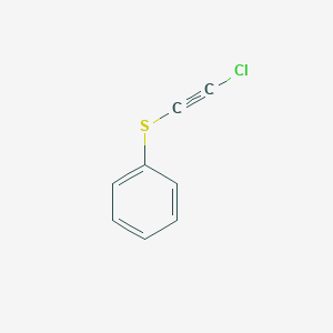 [(Chloroethynyl)sulfanyl]benzene