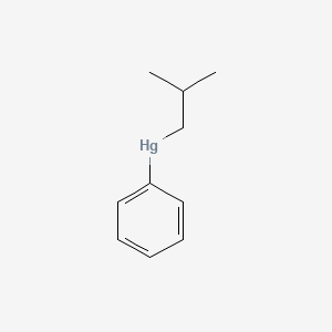 (2-Methylpropyl)(phenyl)mercury