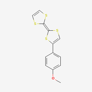 2-(2H-1,3-Dithiol-2-ylidene)-4-(4-methoxyphenyl)-2H-1,3-dithiole