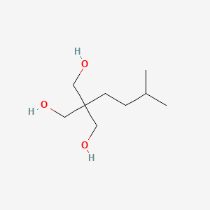 2-(Hydroxymethyl)-2-(3-methylbutyl)propane-1,3-diol