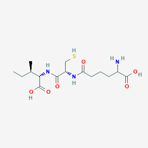 N-(5-Amino-5-carboxypentanoyl)-L-cysteinyl-L-alloisoleucine