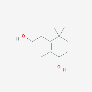 1-Cyclohexene-1-ethanol, 3-hydroxy-2,6,6-trimethyl-