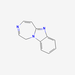 1h-[1,4]Diazepino[1,7-a]benzimidazole