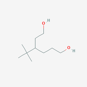 molecular formula C10H22O2 B14429870 3-tert-Butylhexane-1,6-diol CAS No. 82111-97-5