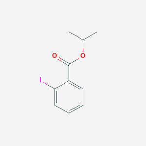 molecular formula C10H11IO2 B14429888 Benzoic acid, 2-iodo-, 1-methylethyl ester CAS No. 79780-05-5