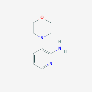 molecular formula C9H13N3O B1442994 3-Morpholinopyridin-2-amine CAS No. 1036645-86-9