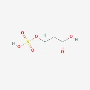 3-(Sulfooxy)butanoic acid