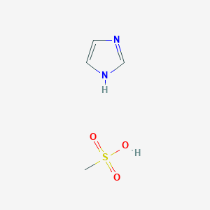 1H-imidazole;methanesulfonic acid