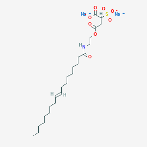 Disodium (Z)-[2-[(1-oxooctadec-9-enyl)amino]ethyl]-2-sulphonatosuccinate