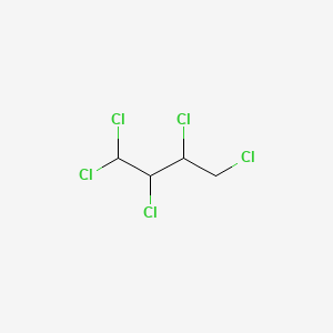 molecular formula C4H5Cl5 B14430067 1,1,2,3,4-Pentachlorobutane CAS No. 31391-27-2