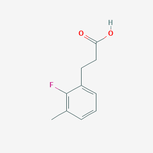 molecular formula C10H11FO2 B1443008 3-(2-氟-3-甲基苯基)丙酸 CAS No. 955403-63-1