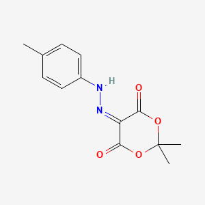 2,2-Dimethyl-5-[(4-methylphenyl)hydrazinylidene]-1,3-dioxane-4,6-dione