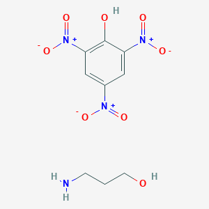 3-aminopropan-1-ol;2,4,6-trinitrophenol